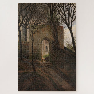 Kirchhofpforte (1822) - Caspar David Friedrich Legpuzzel