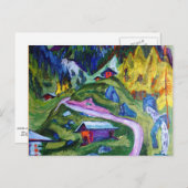 Kirchner - Alp Path Briefkaart (Voorkant / Achterkant)