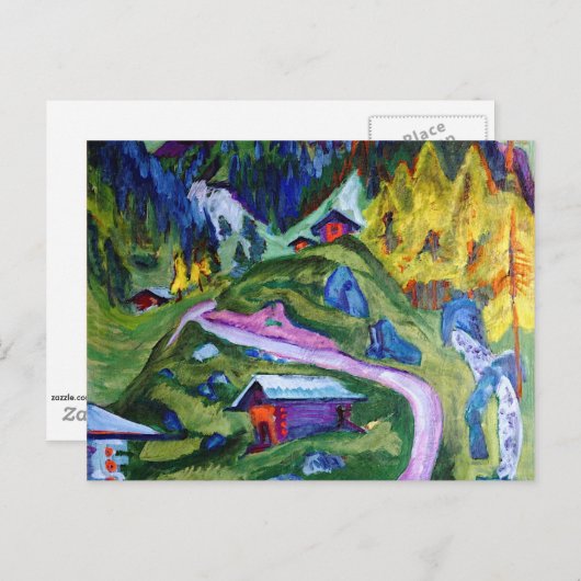 Kirchner - Alp Path Briefkaart (Voorkant / Achterkant)