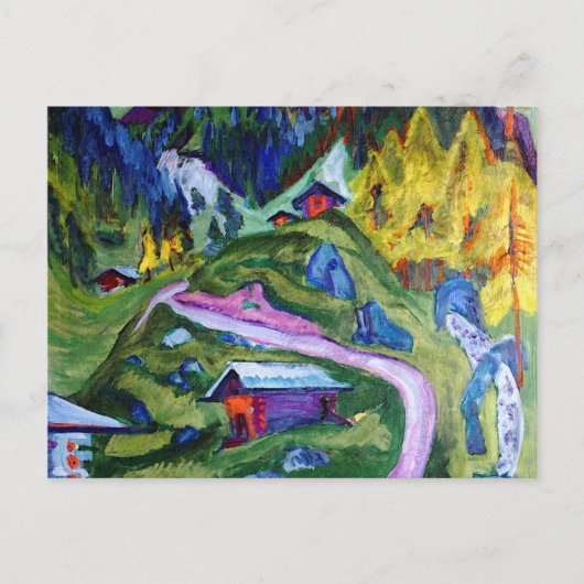 Kirchner - Alp Path Briefkaart (Voorkant)