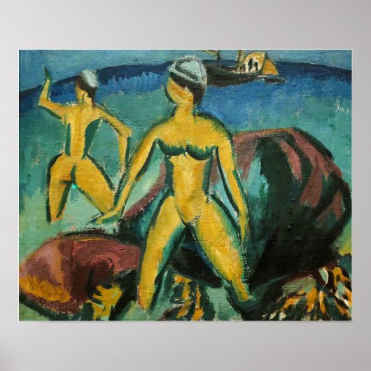 Kirchner - Baden 1912 Poster (Voorkant)