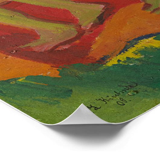 Kirchner - Bathers 1910 Poster (Hoek)