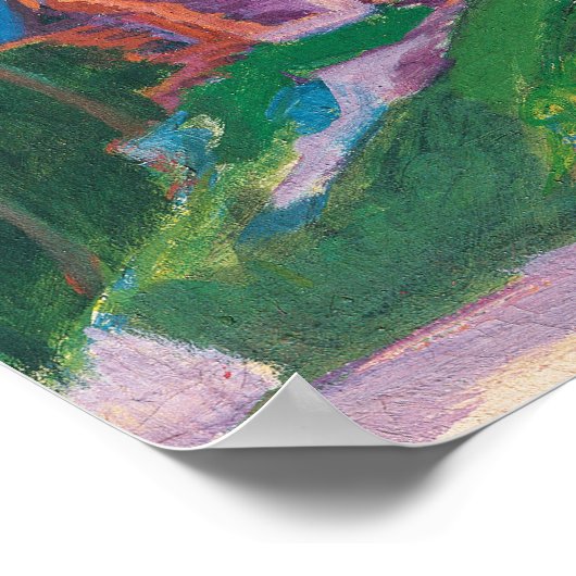 Kirchner - Bergen Poster (Hoek)