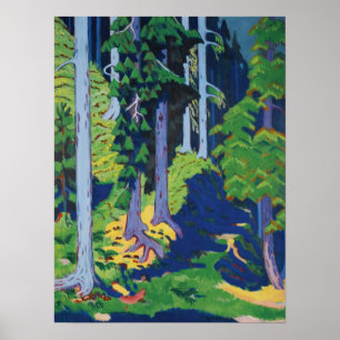 Kirchner - Bos Interieur Poster