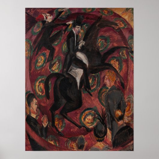 Kirchner - Circus Rider Poster (Voorkant)