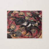 Kirchner Circus Ruiter Expressionistische Fijne Ku Legpuzzel (Horizontaal)