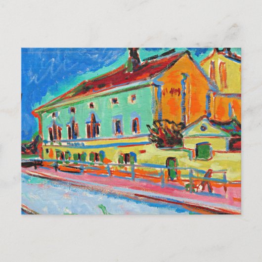 Kirchner, Dance Hall Bellevue, Obverse; Briefkaart (Voorkant)