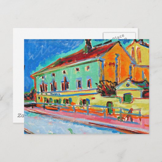 Kirchner, Dance Hall Bellevue, Voorzijde, Briefkaart (Voorkant / Achterkant)