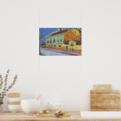 Kirchner - Dance Hall Poster (Keuken)