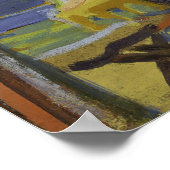 Kirchner - Erich Heckel en model in de studio 1... Poster (Hoek)