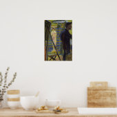 Kirchner - Erich Heckel en model in het atelier 1… Poster (Keuken)