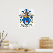 Kirchner Family Crest Poster (Keuken)
