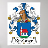 Kirchner Family Crest Poster (Voorkant)