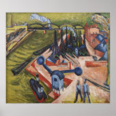 Kirchner - Frankfurt 1916 Poster (Voorkant)