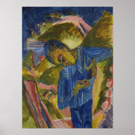 Kirchner - Jack met snoep 1918 Poster