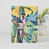 Kirchner - Konigstein met Rode Kerk Kaart (Staand voorkant)