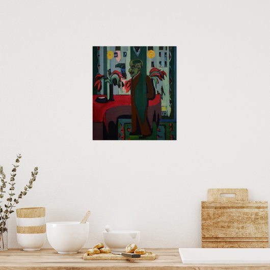 Kirchner - Max Liebermann Poster (Keuken)