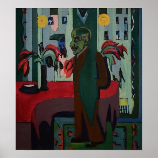 Kirchner - Max Liebermann Poster (Voorkant)