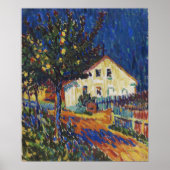 Kirchner - met appelboom 1907 poster (Voorkant)