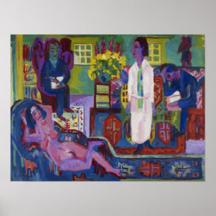 Kirchner - Modern Bohemen Poster