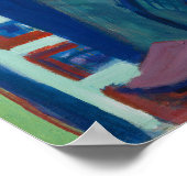 Kirchner - Portret Dr. Carl Hagemann 1928 Poster (Hoek)