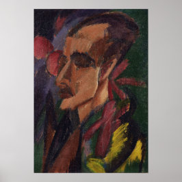 Kirchner - Portretten 1914 Poster