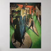 Kirchner - Potsdamer Platz Poster (Voorkant)