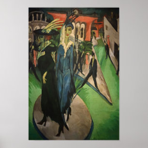 Kirchner - Potsdamer Platz Poster