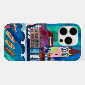 Kirchner Stadsgezicht Zürich Expressionistische Ku Case-Mate iPhone Case (Achterkant (horizontaal))