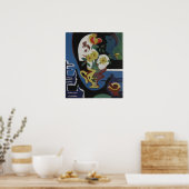 Kirchner - Stilleven met bloemen Poster (Keuken)