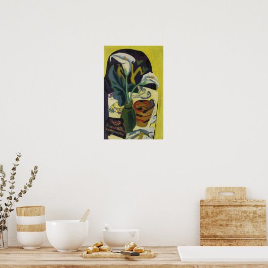 Kirchner - Stilleven met Kalla Poster (Keuken)