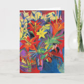 Kirchner - Stilleven met Lilies Kaart (Voorkant)