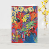 Kirchner - Stilleven met Lilies Kaart (Gele Bloem)