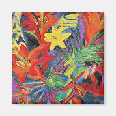 Kirchner - Stilleven met Lilies Magneet (Voorkant)