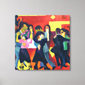 Kirchner - Tango Tea Canvasprint Canvas Afdruk (Voorkant)