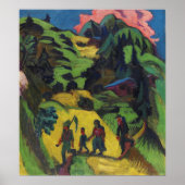 Kirchner - Thuis dit jaar 1918 Poster (Voorkant)