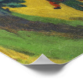 Kirchner - Thuis dit jaar 1918 Poster (Hoek)