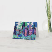 Kirchner - Uitzicht van Dresden Kaart (Voorkant)