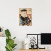 Kirchner - Vrouw in de studio Poster (Thuiskantoor)
