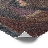 Kirchner - Vrouw met Hond 1912 Poster (Hoek)