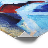 Kirchner Winterlandschap Maneschijn Kunst Poster (Hoek)