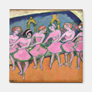 Kirchner - Zes dansers Magneet