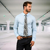 Kirchner's De Grote Koe Liggend - Kunst Stropdas