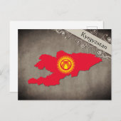 Kirgisistan Briefkaart (Voorkant / Achterkant)