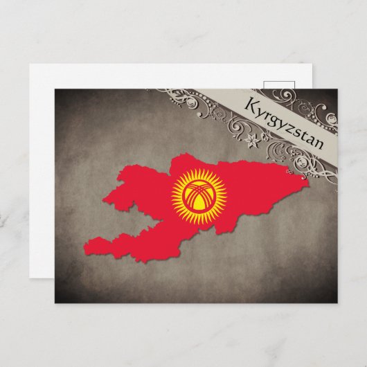 Kirgisistan Briefkaart (Voorkant / Achterkant)