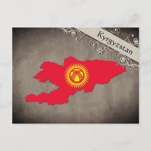 Kirgisistan Briefkaart (Voorkant)