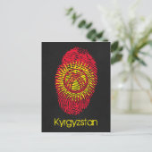 Kirgisistan Briefkaart (Staand voorkant)