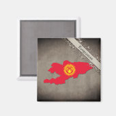 Kirgisistan Magneet (Voorkant / Achterkant)