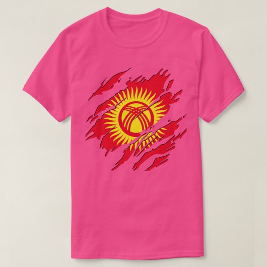 Kirgizië altijd t-shirt (Design voorkant)