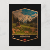 Kirgizië Briefkaart (Voorkant)